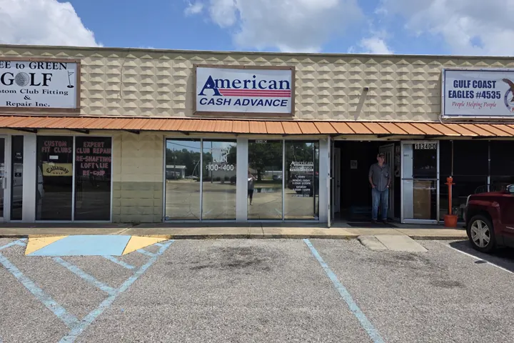 American Cash Advance storefront in D'Iberville, MS